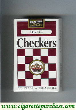 Checkers Non-Filter cigarettes